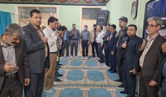 برگزاری مراسم معنوی عزاداری شهادت حضرت فاطمه الزهرا (س) در ادارع شیلات سیستان