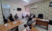 نشست هم اندیشی مرکز تحقیقات و آموزش کشاورزی و منابع طبیعی سیستان با دادستان و شهردار زابل در خصوص ایجاد پایلوت های فضای سبز شهری