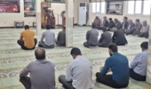 برگزاری مراسم سوگواری ایام پایانی ماه صفر و گرامیداشت شهادت قائد امت در نمازخانه اداره جهاد کشاورزی زابل