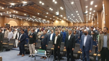 برگزاری آیین بزرگداشت اولین سالگرد شهادت سید حسن نصرالله و یاد واره شهدای ادارات شهرستان زابل
