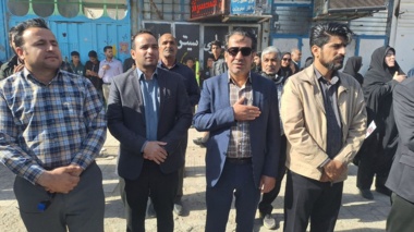 حضور پرشور همکاران مرکز تحقیقات و آموزش کشاورزی و منابع طبیعی سیستان در راهپیمایی ۱۳ آبان